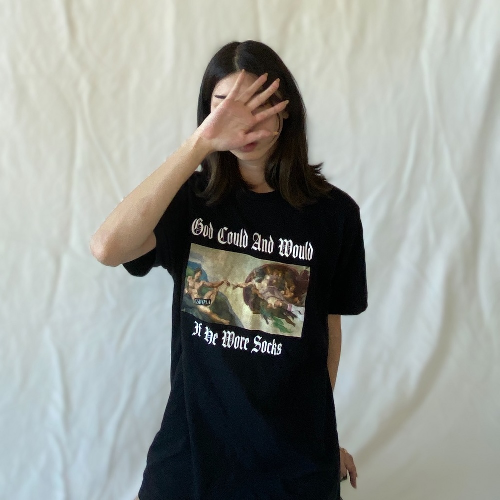 Gothic Large Black T-shirt